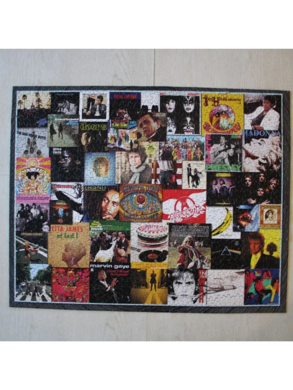 Play That Beat Springbok 1000 Pc Puzzle 24x30 Album Cover Art 33-10888